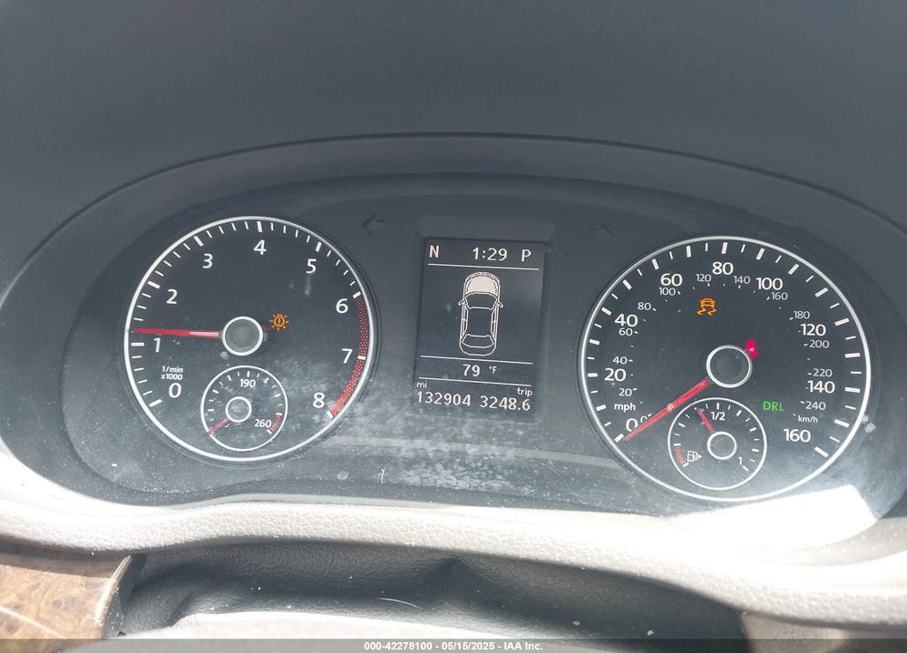 2015 VOLKSWAGEN PASSAT VIN: 1VWCS7A31FC008279