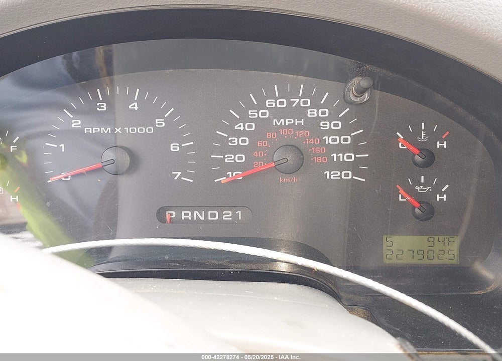 2005 FORD F-150 STX/XL/XLT VIN: 1FTRF14W75NB72109