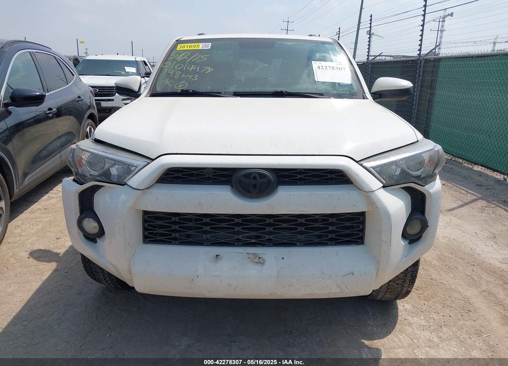 2019 TOYOTA 4RUNNER VIN: JTEZU5JRXK5198643