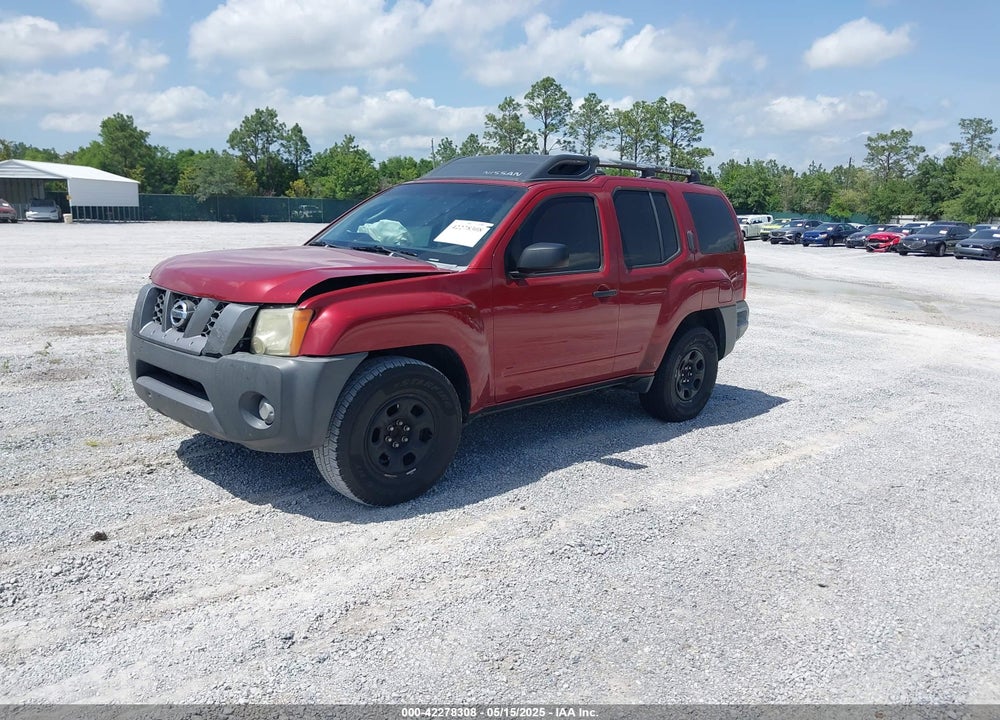 2007 NISSAN XTERRA X VIN: 5N1AN08U77C538468