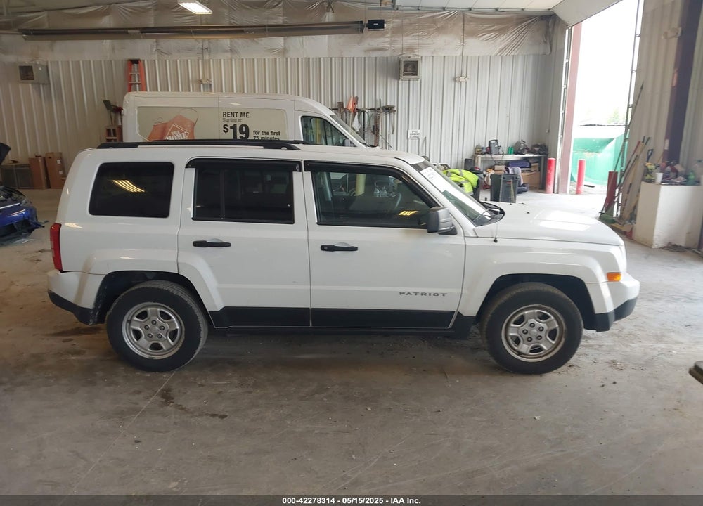 2016 JEEP PATRIOT VIN: 1C4NJPBA4GD809148