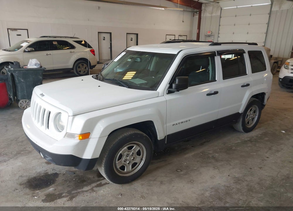 2016 JEEP PATRIOT VIN: 1C4NJPBA4GD809148