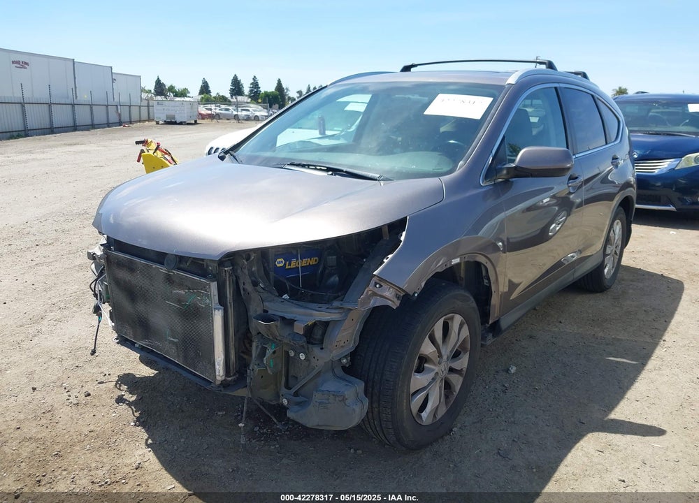 2013 HONDA CR-V EX-L VIN: 5J6RM3H77DL042520