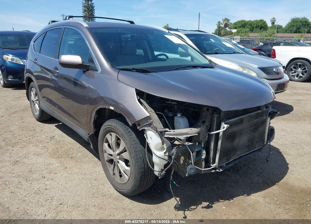 2013 HONDA CR-V EX-L VIN: 5J6RM3H77DL042520