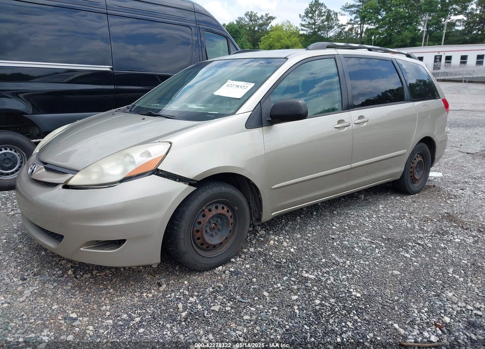 2008 TOYOTA SIENNA LE VIN: 5TDZK23C08S189549