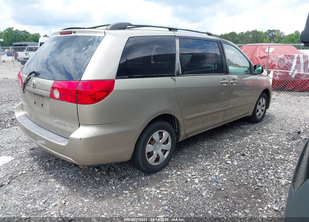 2008 TOYOTA SIENNA LE VIN: 5TDZK23C08S189549