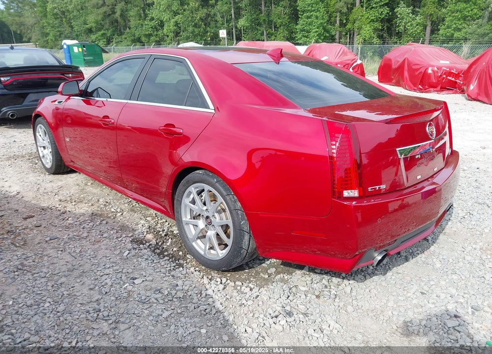 2011 CADILLAC CTS-V VIN: 1G6DV5EP8B0146383