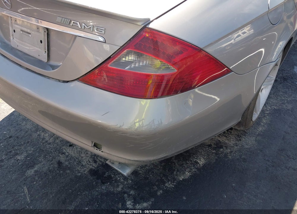2006 MERCEDES-BENZ CLS 500 VIN: WDDDJ75X26A059136