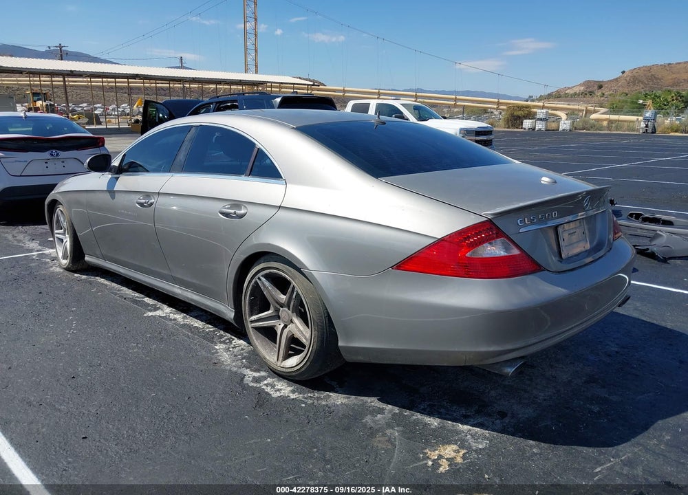2006 MERCEDES-BENZ CLS 500 VIN: WDDDJ75X26A059136