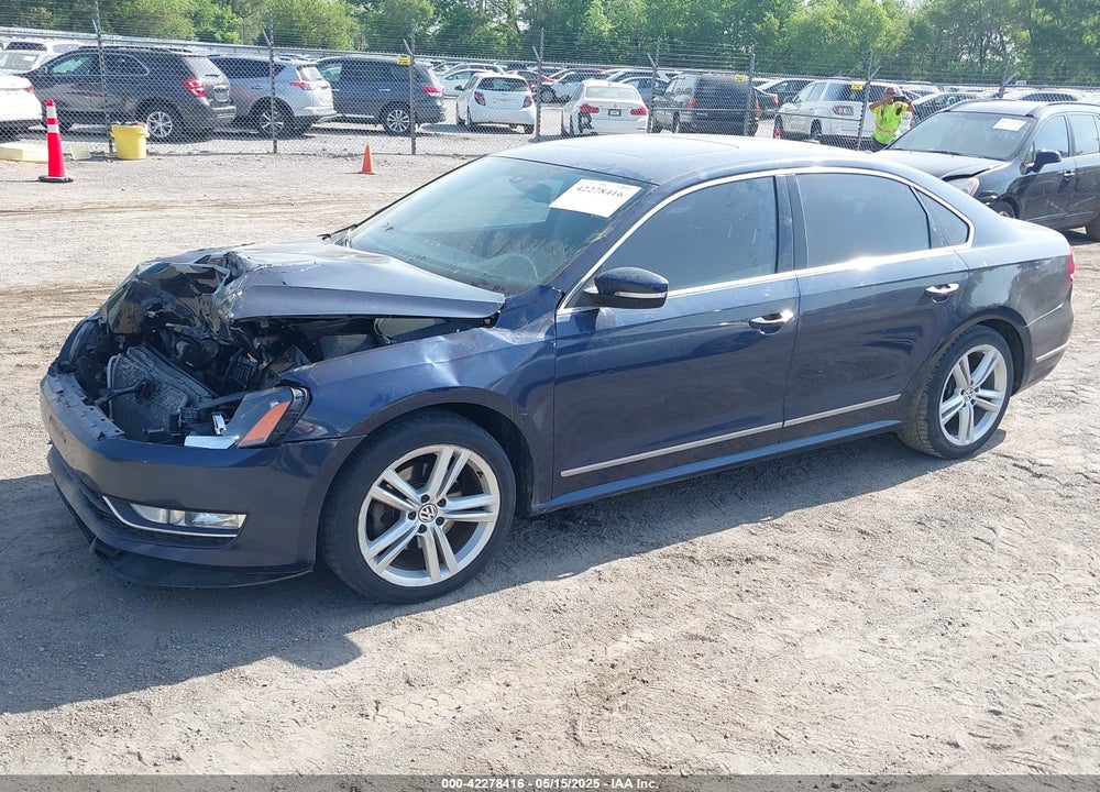 2014 VOLKSWAGEN PASSAT VIN: 1VWCS7A31EC066455
