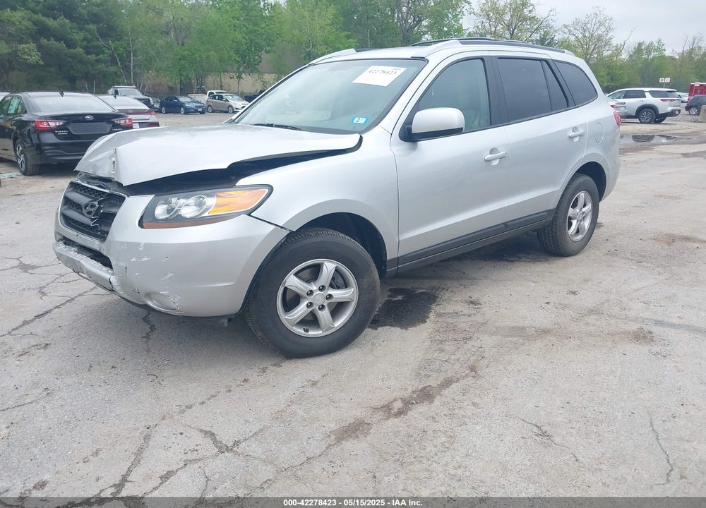 2007 HYUNDAI SANTA FE GLS VIN: 5NMSG13DX7H014278