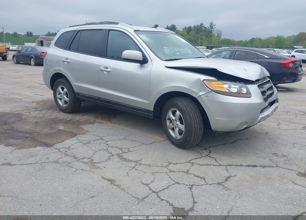 2007 HYUNDAI SANTA FE GLS VIN: 5NMSG13DX7H014278