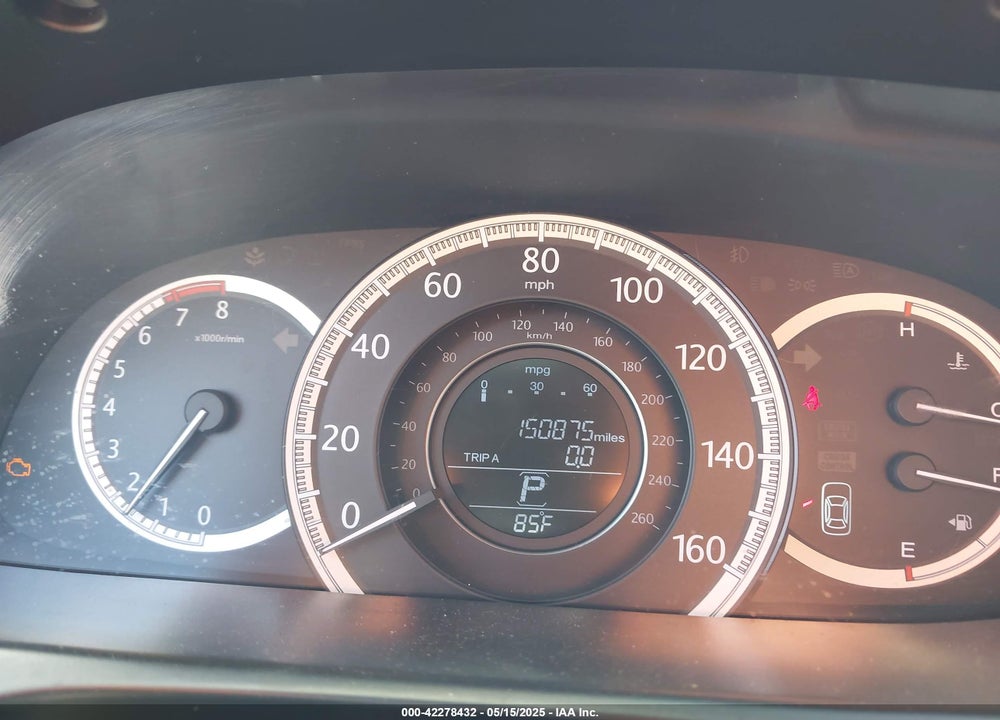 2013 HONDA ACCORD EX-L VIN: 1HGCR2F88DA137071