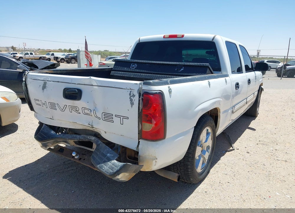 2006 CHEVROLET SILVERADO 1500 LS VIN: 2GCEC13V061337954