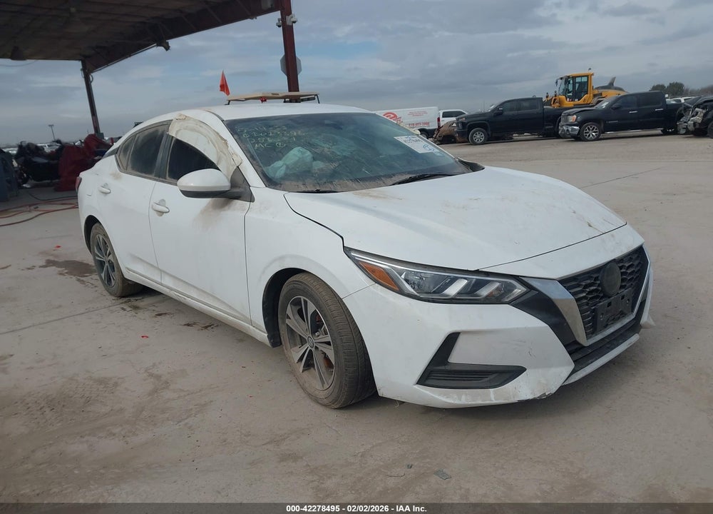 2022 NISSAN SENTRA SV XTRONIC CVT VIN: 3N1AB8CV5NY286139