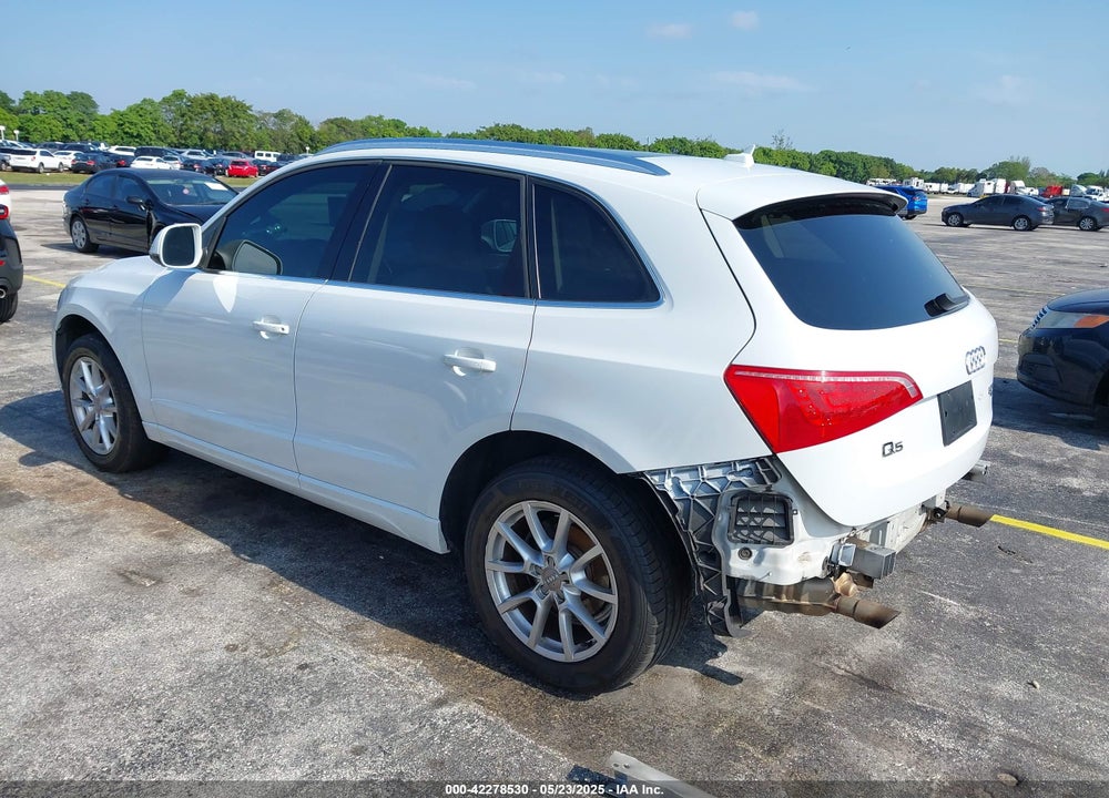 2012 AUDI Q5 2.0T PREMIUM VIN: WA1LFAFP5CA037785