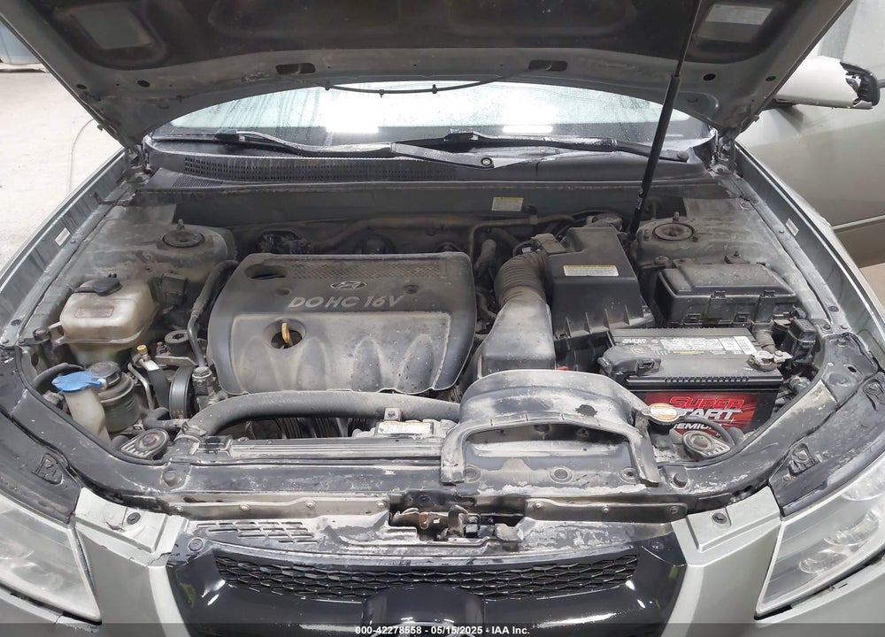 2008 HYUNDAI SONATA GLS VIN: 5NPET46C68H377940