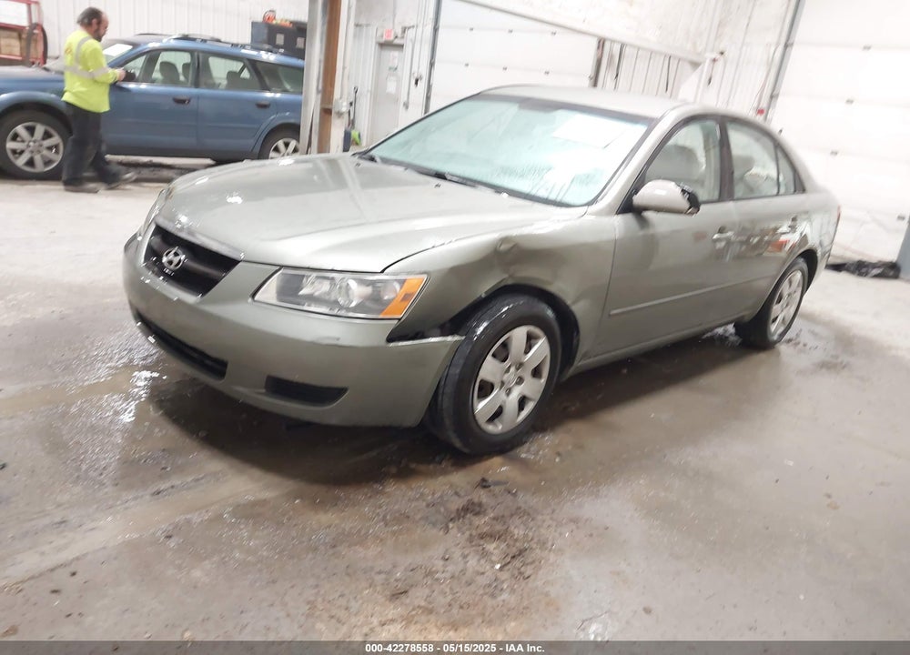 2008 HYUNDAI SONATA GLS VIN: 5NPET46C68H377940