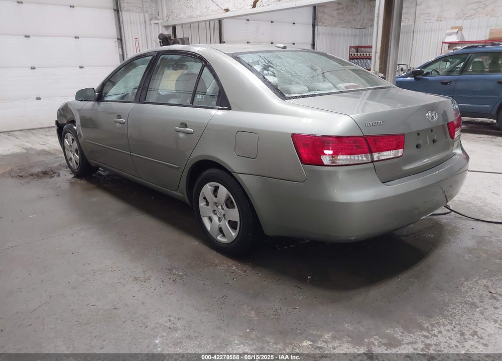 2008 HYUNDAI SONATA GLS VIN: 5NPET46C68H377940