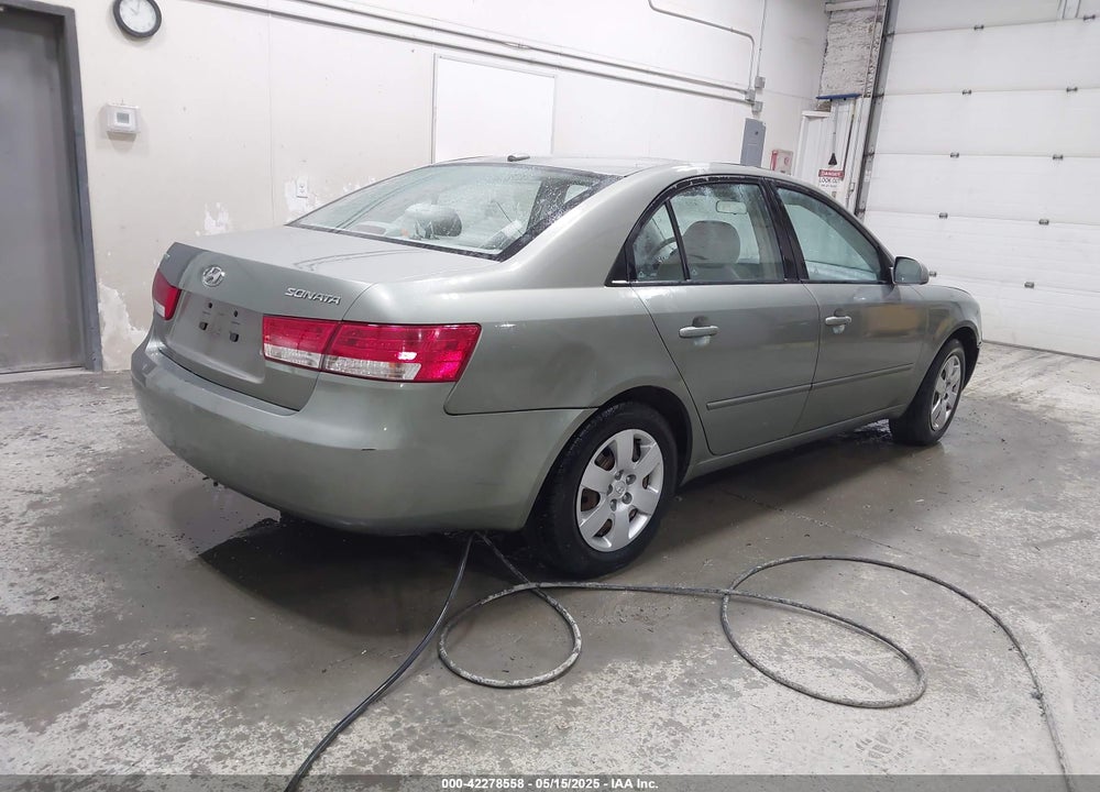 2008 HYUNDAI SONATA GLS VIN: 5NPET46C68H377940