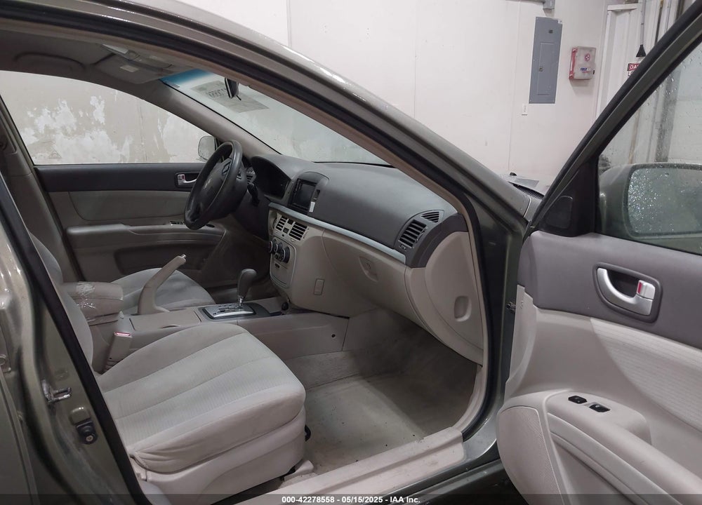 2008 HYUNDAI SONATA GLS VIN: 5NPET46C68H377940