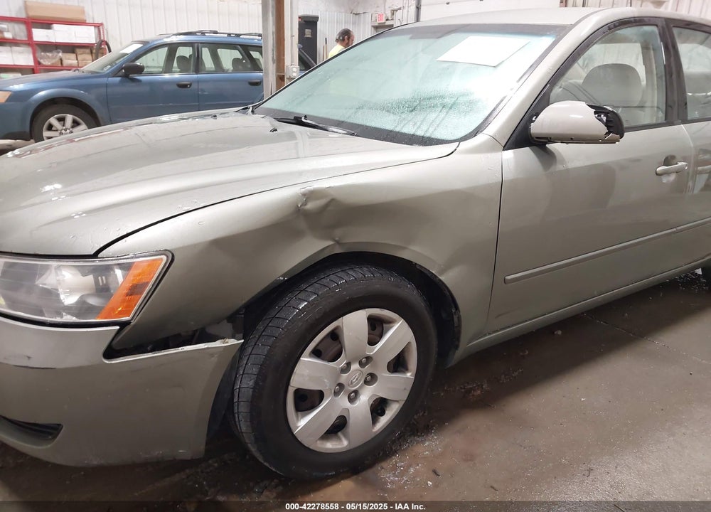 2008 HYUNDAI SONATA GLS VIN: 5NPET46C68H377940