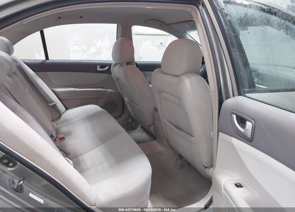 2008 HYUNDAI SONATA GLS VIN: 5NPET46C68H377940