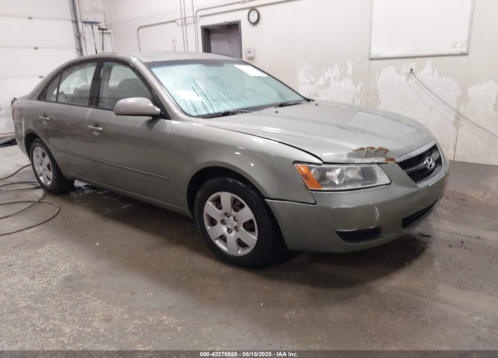 2008 HYUNDAI SONATA GLS VIN: 5NPET46C68H377940