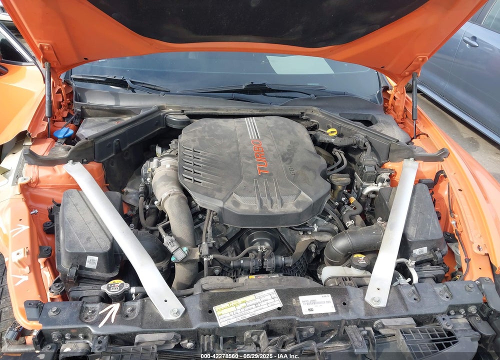 2019 KIA STINGER VIN: KNAE35LC8K6069502