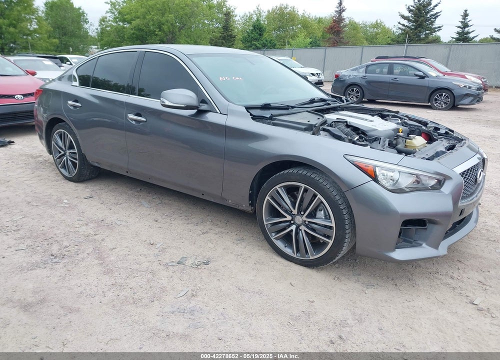 2015 INFINITI Q50 SPORT VIN: JN1BV7ARXFM408381