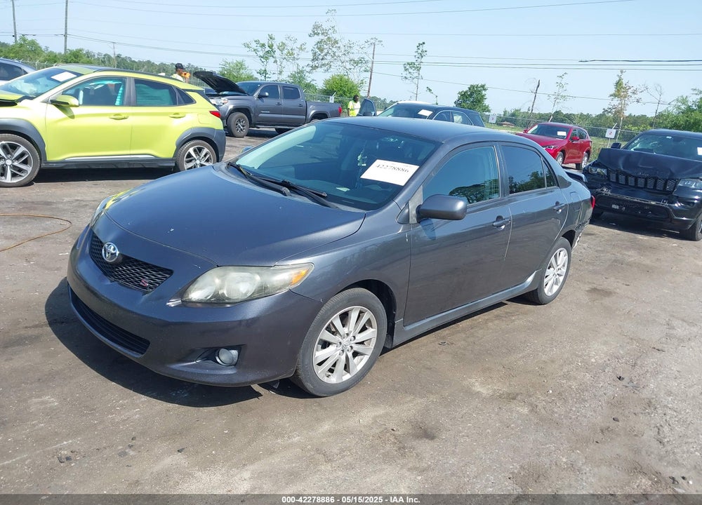 2009 TOYOTA COROLLA S VIN: 2T1BU40E89C161084