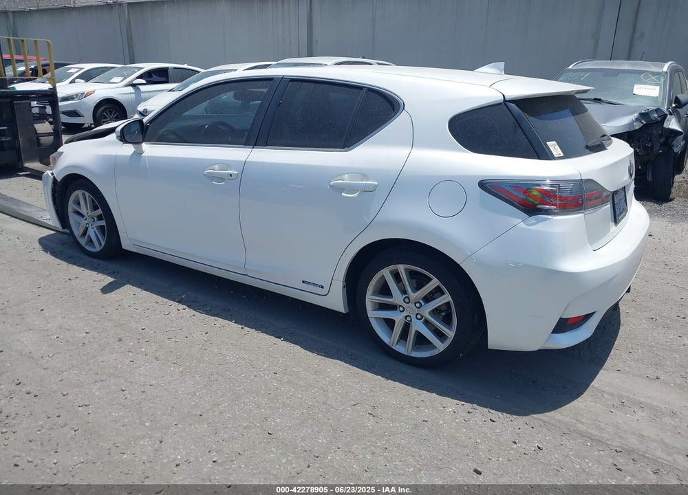 2016 LEXUS CT 200H VIN: JTHKD5BH2G2266968