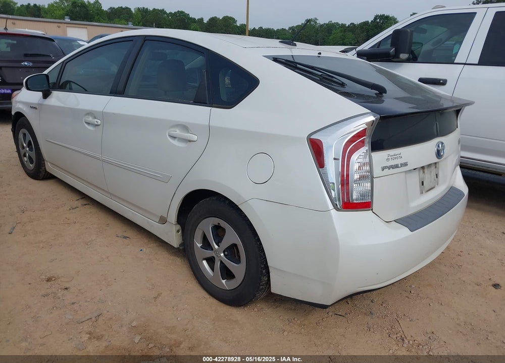 2012 TOYOTA PRIUS VIN: JTDKN3DU0C5454748
