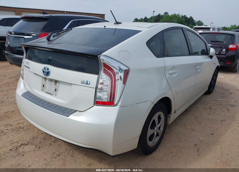 2012 TOYOTA PRIUS VIN: JTDKN3DU0C5454748