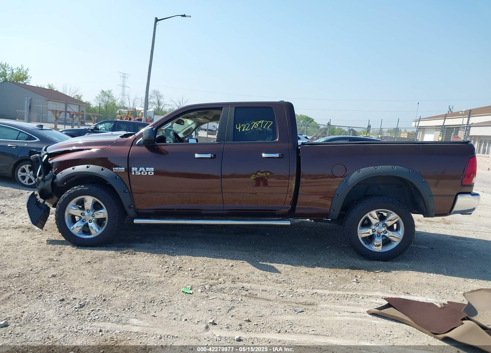 2013 RAM 1500 VIN: 1C6RR7GT9DS599813