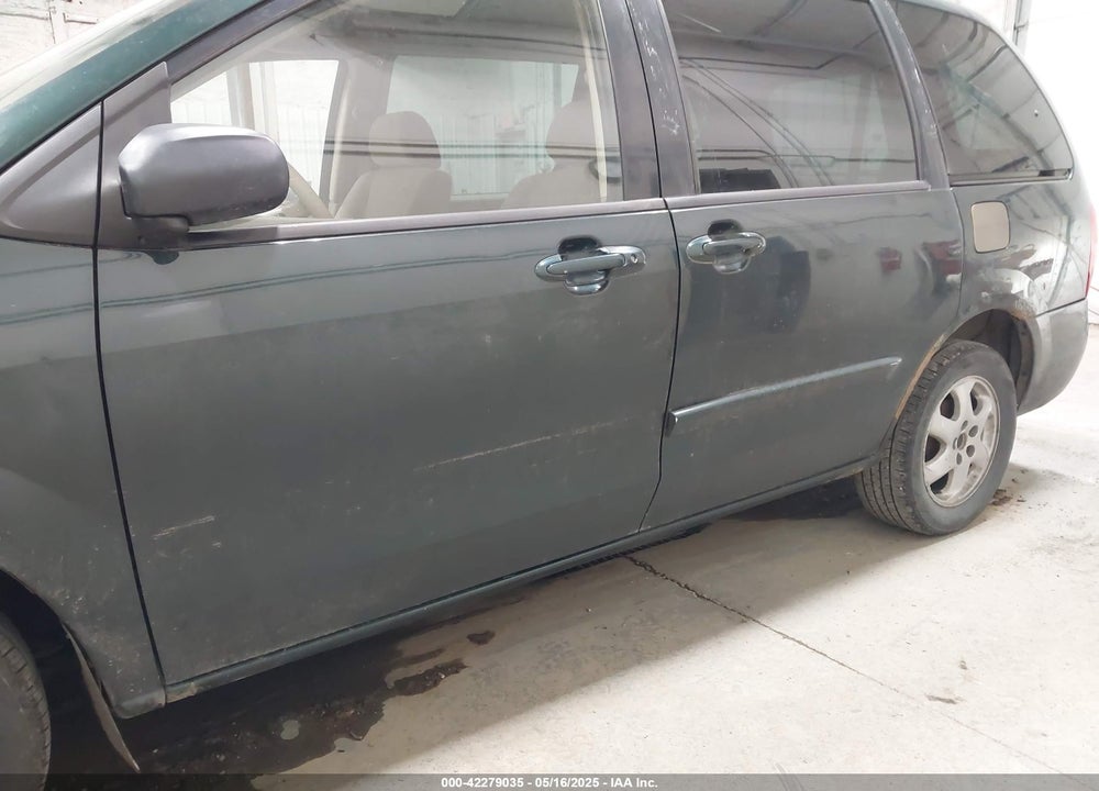 2000 MAZDA MPV DX/ES/LX VIN: JM3LW28G3Y0104476
