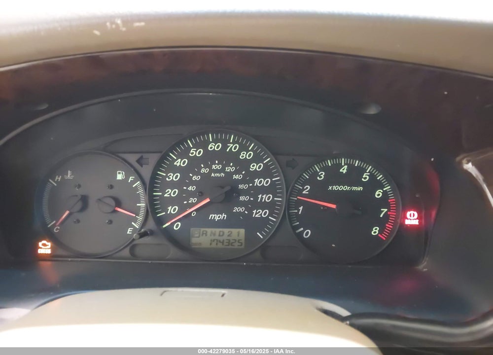 2000 MAZDA MPV DX/ES/LX VIN: JM3LW28G3Y0104476