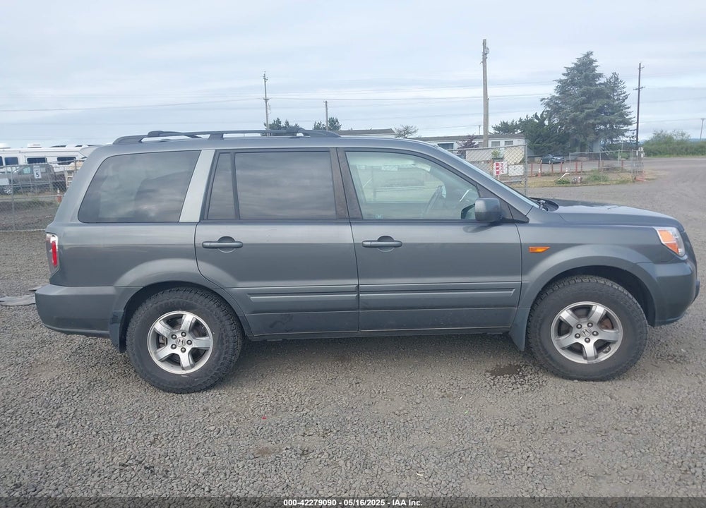 2007 HONDA PILOT EX-L VIN: 2HKYF18737H519100
