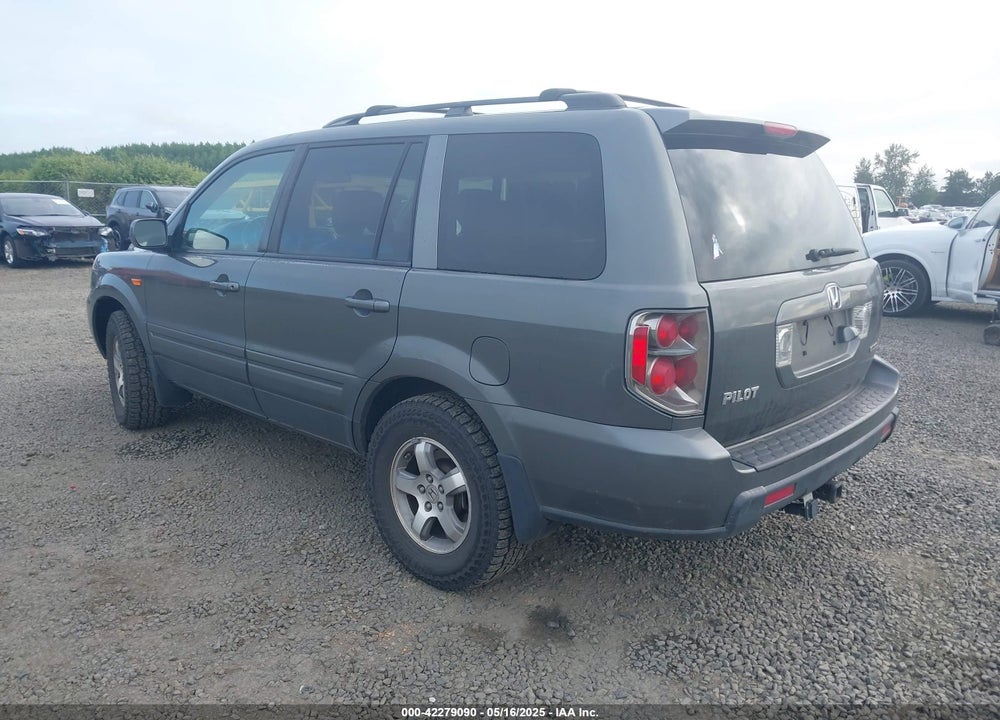 2007 HONDA PILOT EX-L VIN: 2HKYF18737H519100