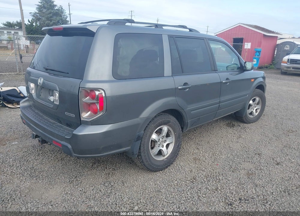 2007 HONDA PILOT EX-L VIN: 2HKYF18737H519100