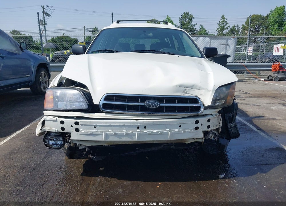 2000 SUBARU OUTBACK VIN: 4S3BH6757Y7643311
