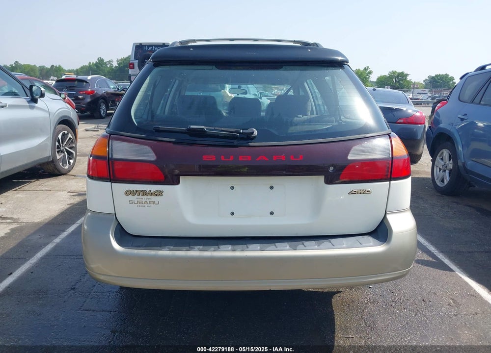 2000 SUBARU OUTBACK VIN: 4S3BH6757Y7643311