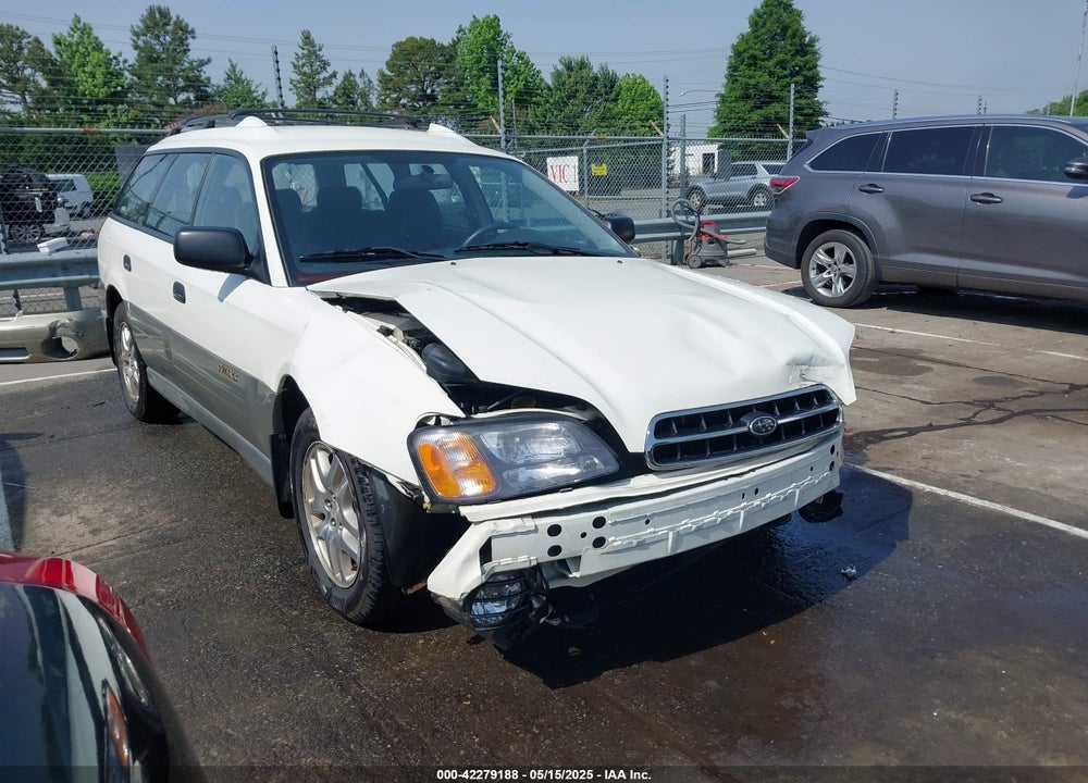 2000 SUBARU OUTBACK VIN: 4S3BH6757Y7643311
