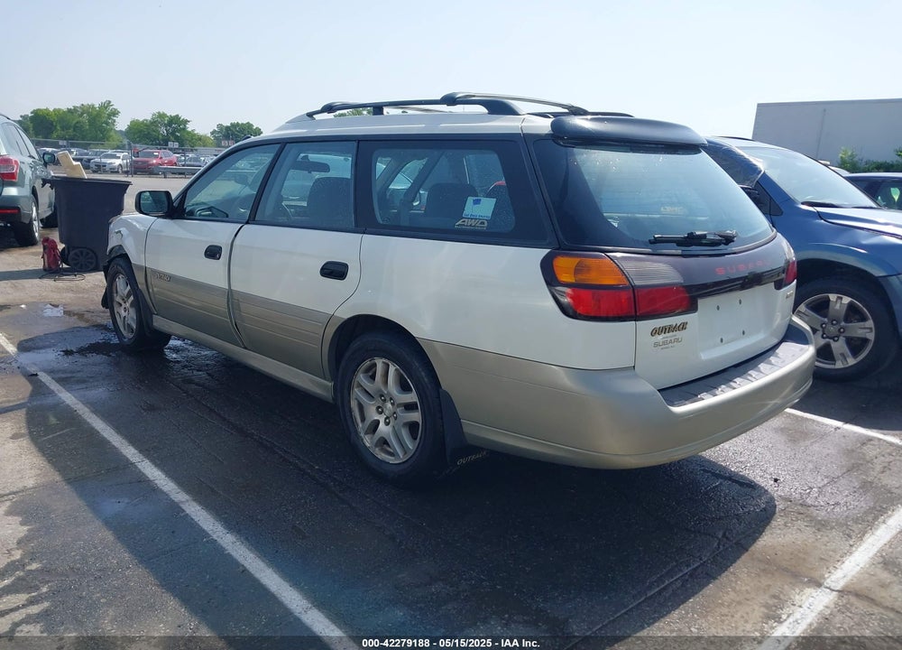 2000 SUBARU OUTBACK VIN: 4S3BH6757Y7643311