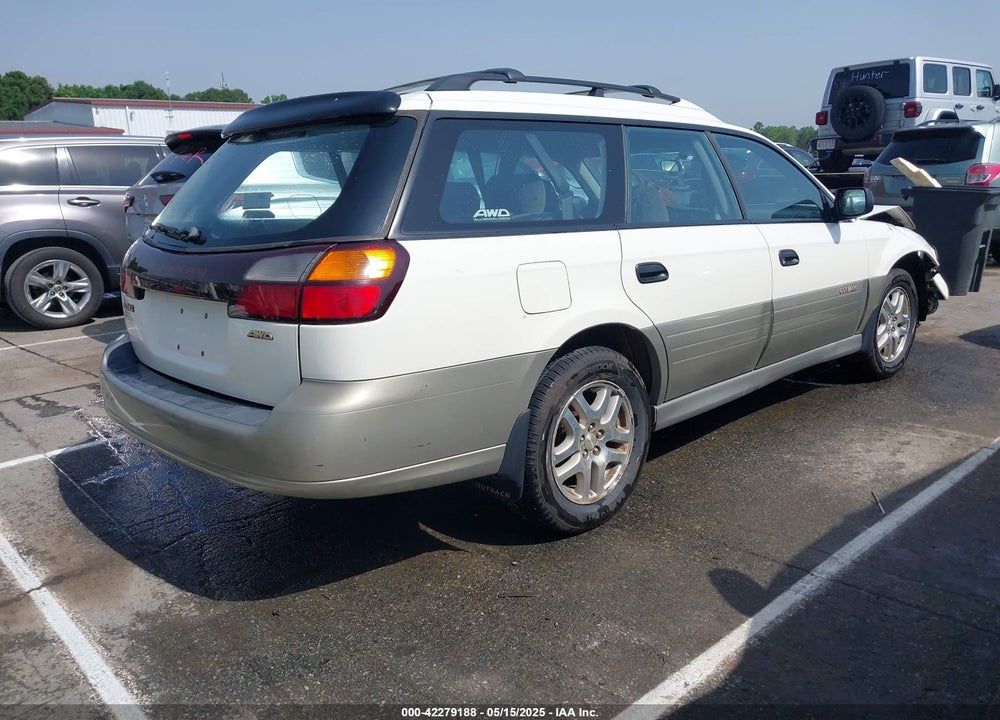 2000 SUBARU OUTBACK VIN: 4S3BH6757Y7643311