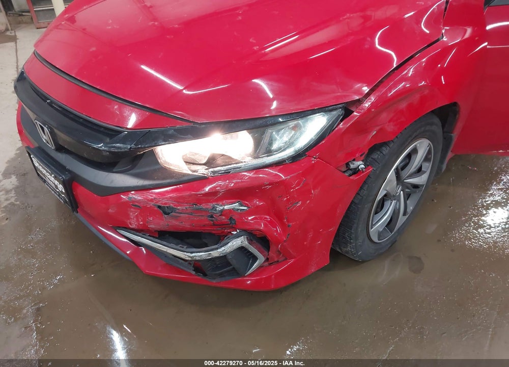 2020 HONDA CIVIC LX VIN: 2HGFC2F6XLH551000