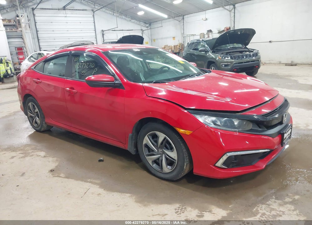 2020 HONDA CIVIC LX VIN: 2HGFC2F6XLH551000