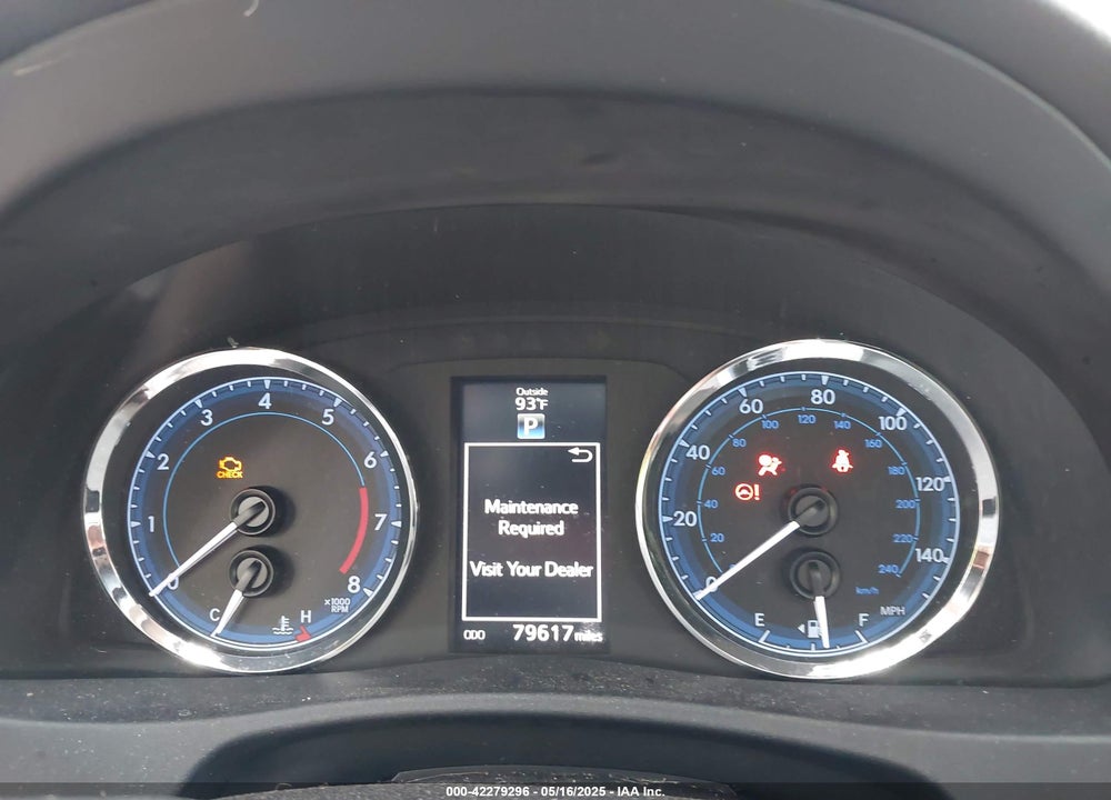 2017 TOYOTA COROLLA SE VIN: 2T1BURHE0HC852903