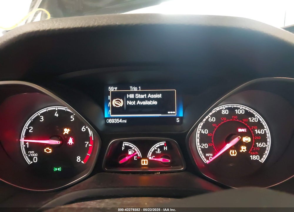 2017 FORD FOCUS ST VIN: 1FADP3L97HL298488
