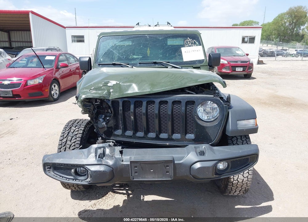 2021 JEEP WRANGLER UNLIMITED VIN: 1C4HJXDN6MW815241